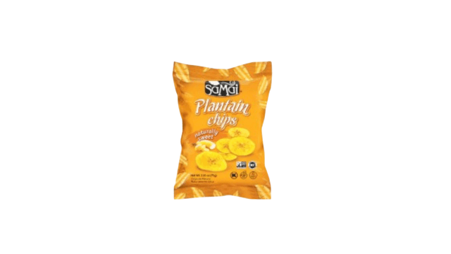 Samai plantain chips Naturally Sweet 75 gr